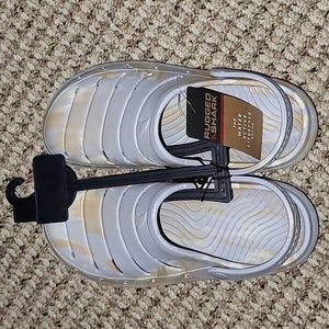 Rugged Shark Girls Shoes Blue Swirl Color Multiple Sizes Available